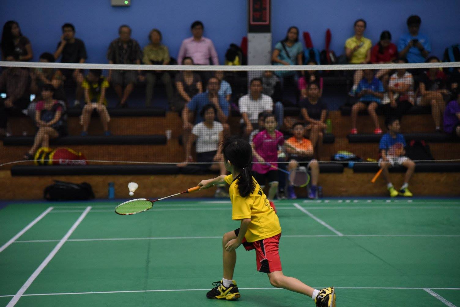 Badminton is suitable for all ages, including children