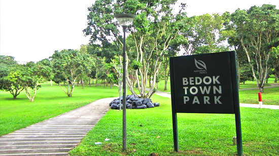 Bedok Town Park nearby Zyanya Condo