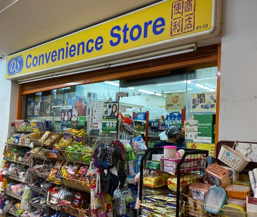 DS Convenience Store nearby Zyanya Condo