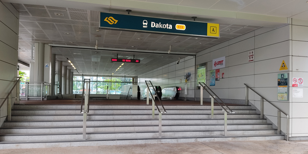 Dakota MRT Station nearby Zyanya Condo