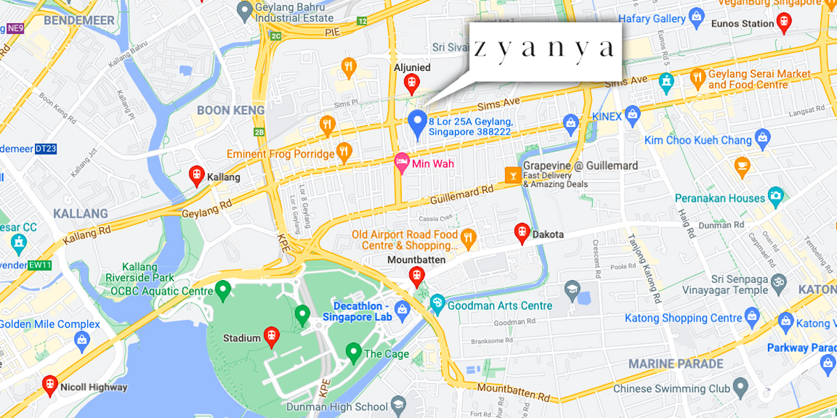 Top 3 MRT stations in the vicinity of Zyanya Condo